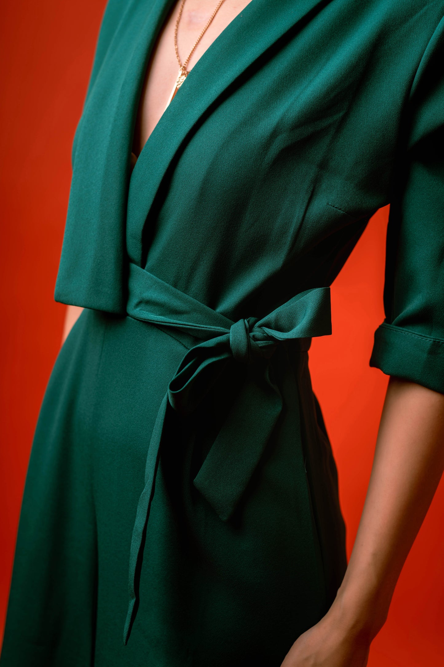 Dafne 3/4th Sleeve Jumpsuit