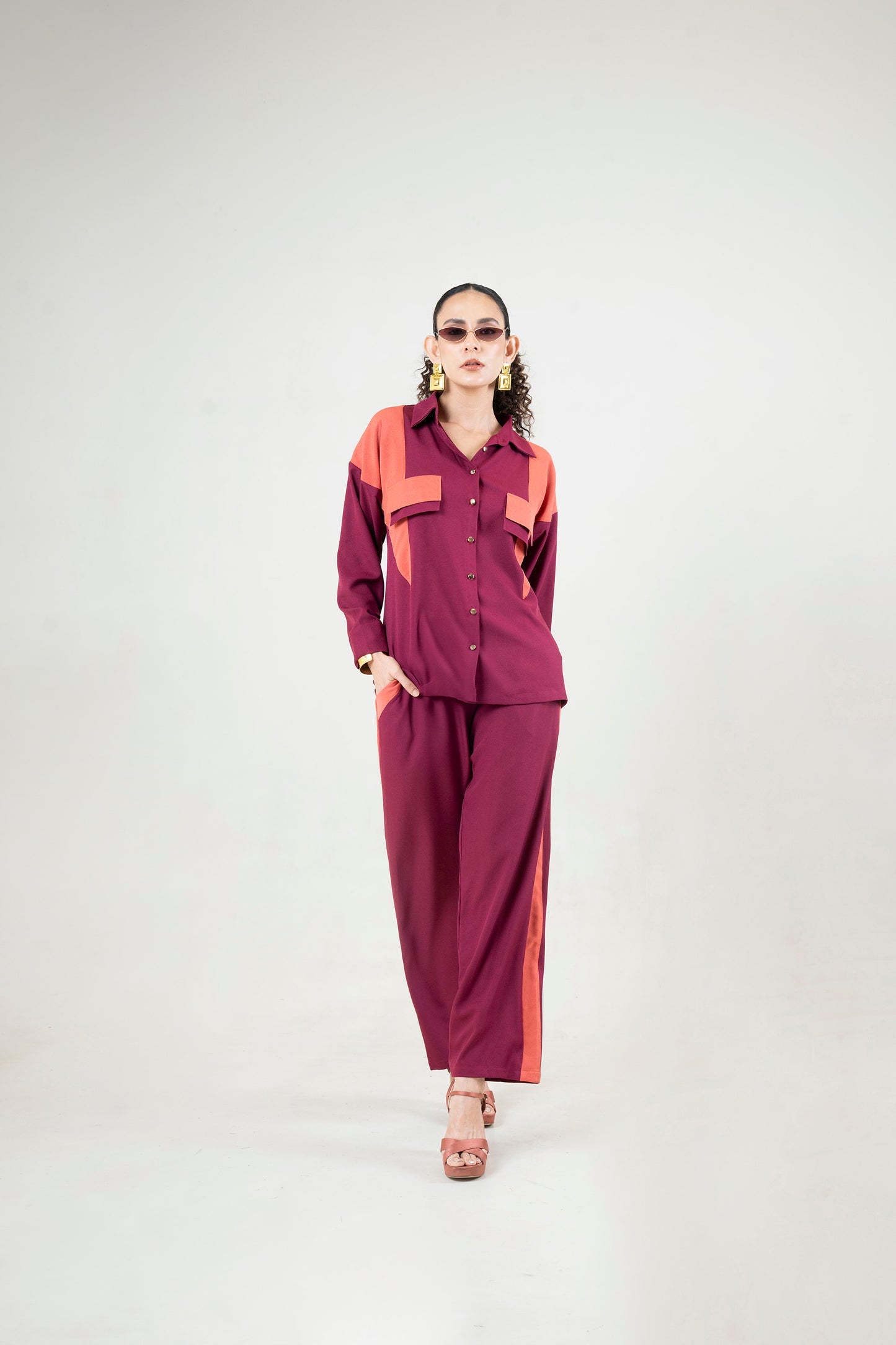Colour Block Co-ord Set