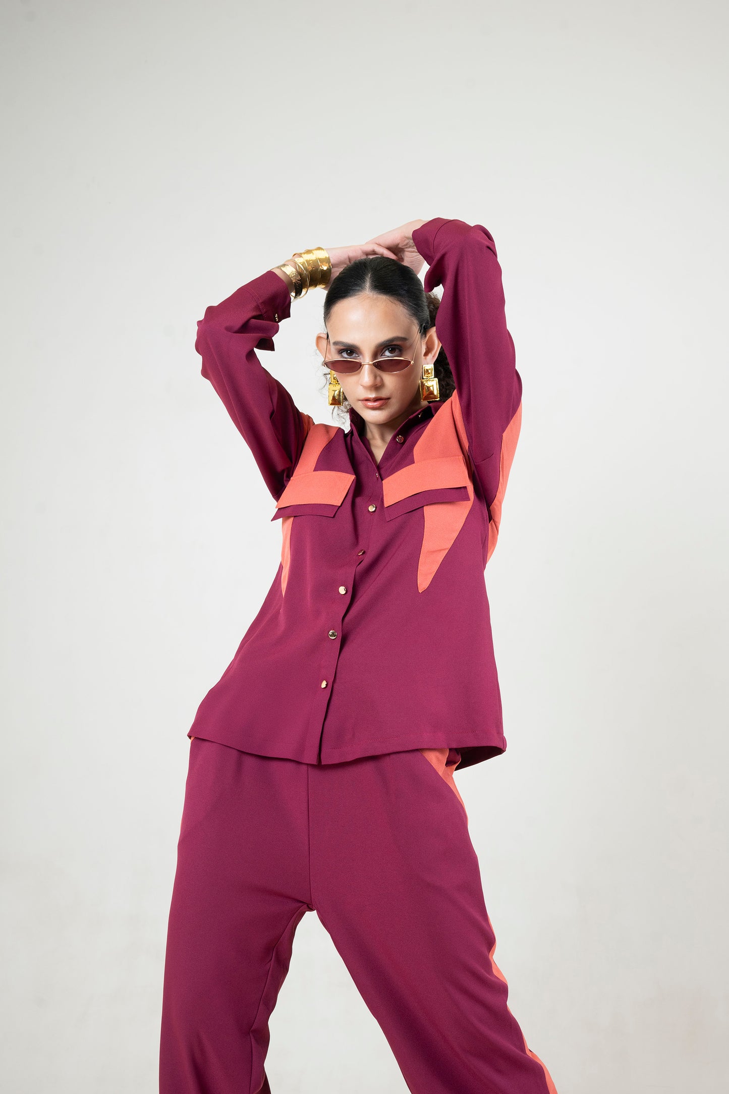 Colour Block Co-ord Set