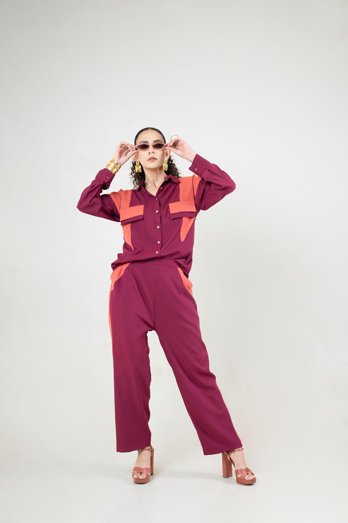 Colour Block Co-ord Set