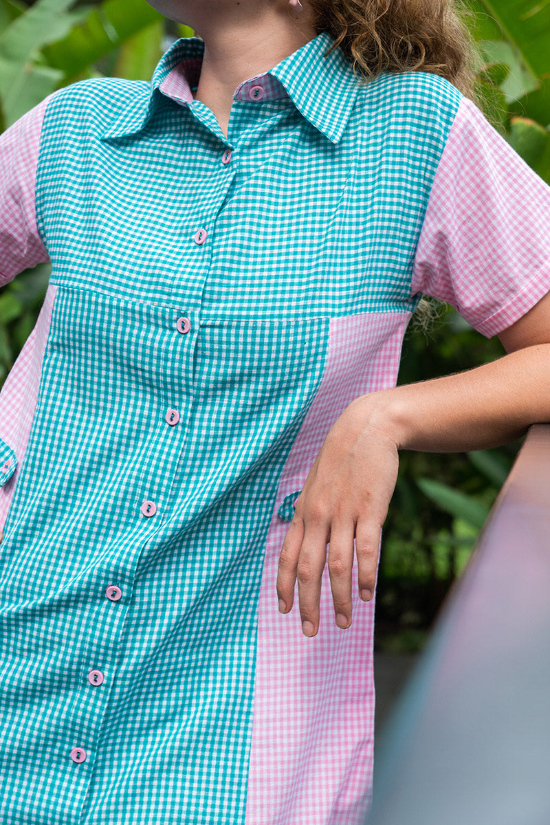 Emma Checkered Dress