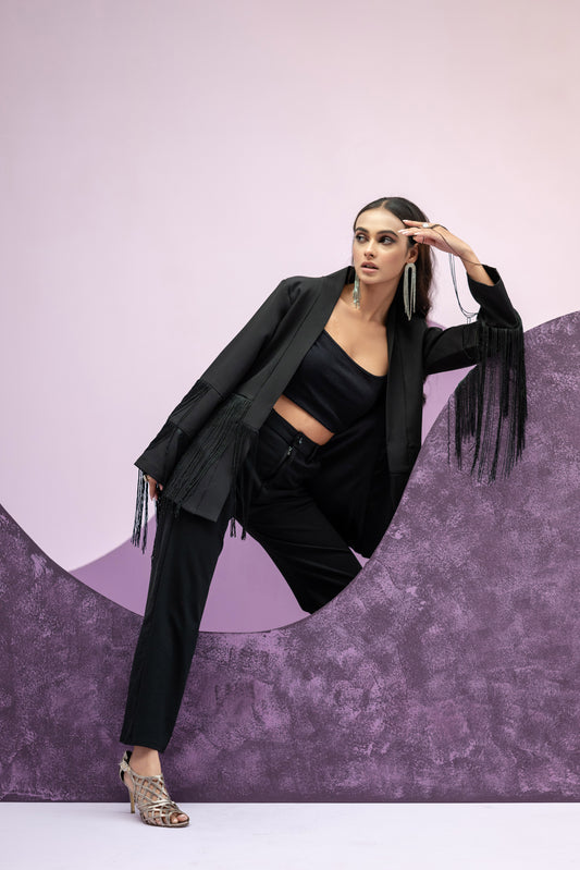 Fringe Blazer