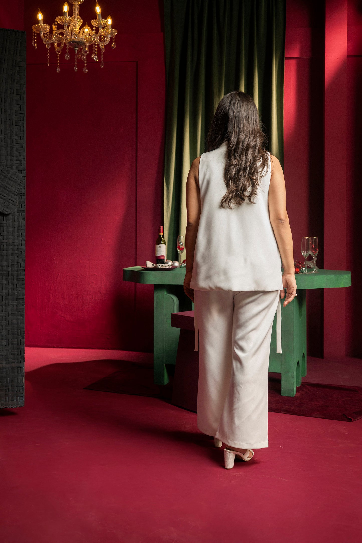 3-D flower overlay set