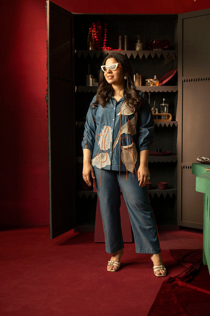 Lyla Denim Co-ord set