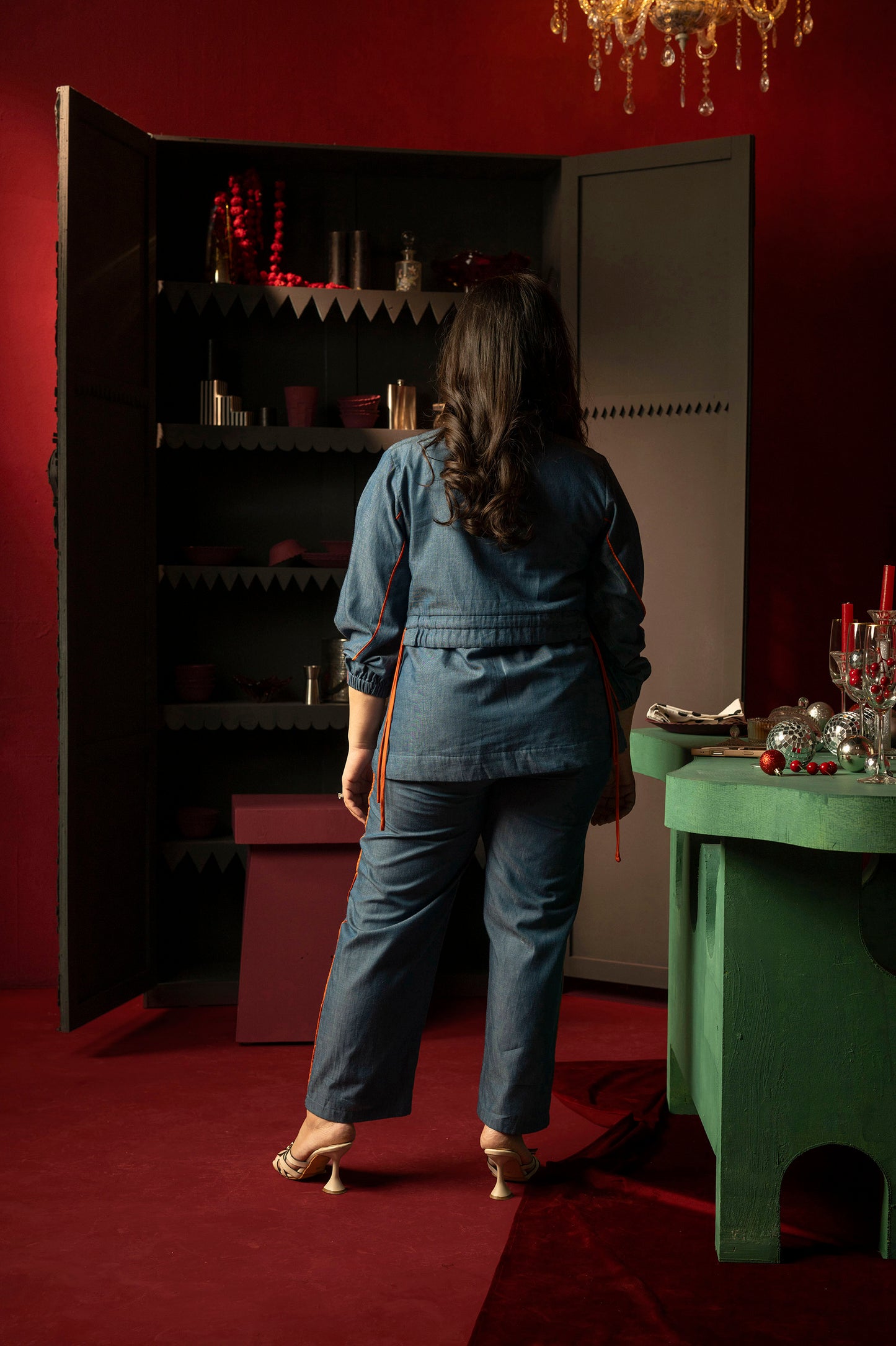 Lyla Denim Co-ord set