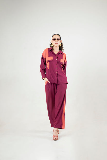 Colour Block Co-ord Set