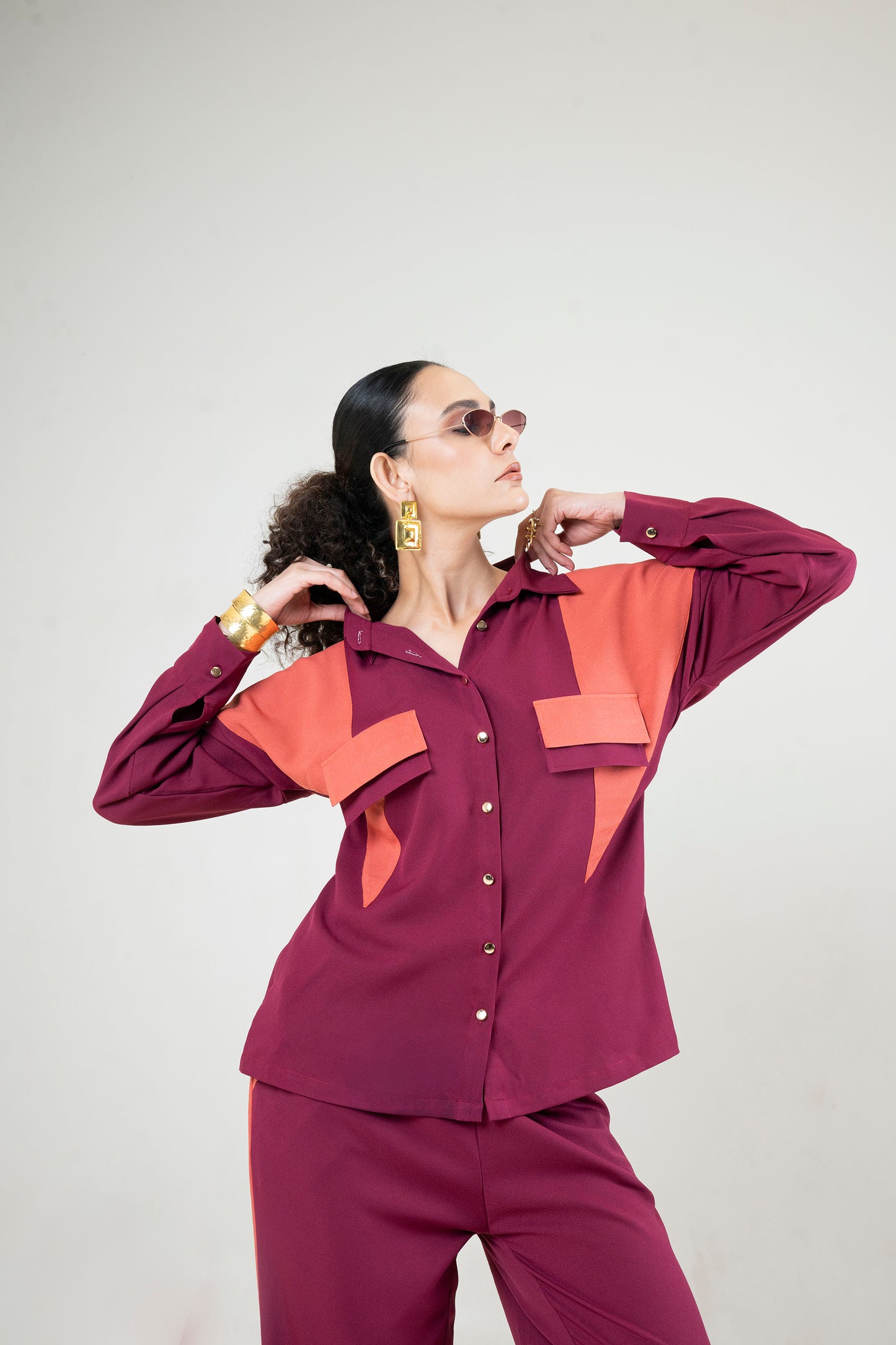 Colour Block Co-ord Set