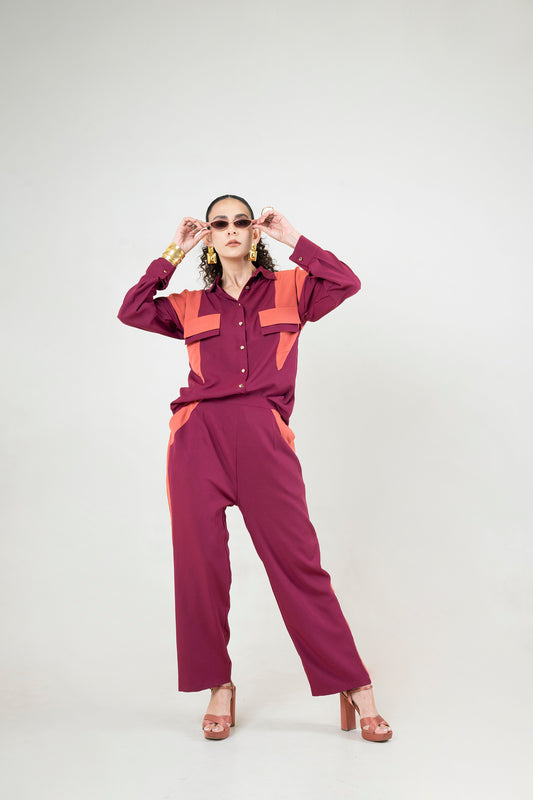 Colour Block Co-ord Set