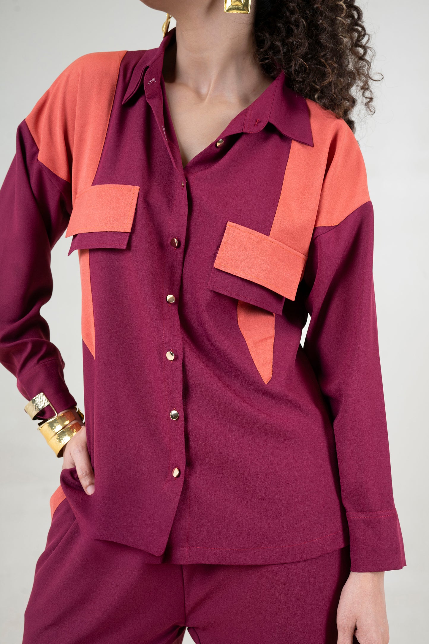 Colour Block Co-ord Set