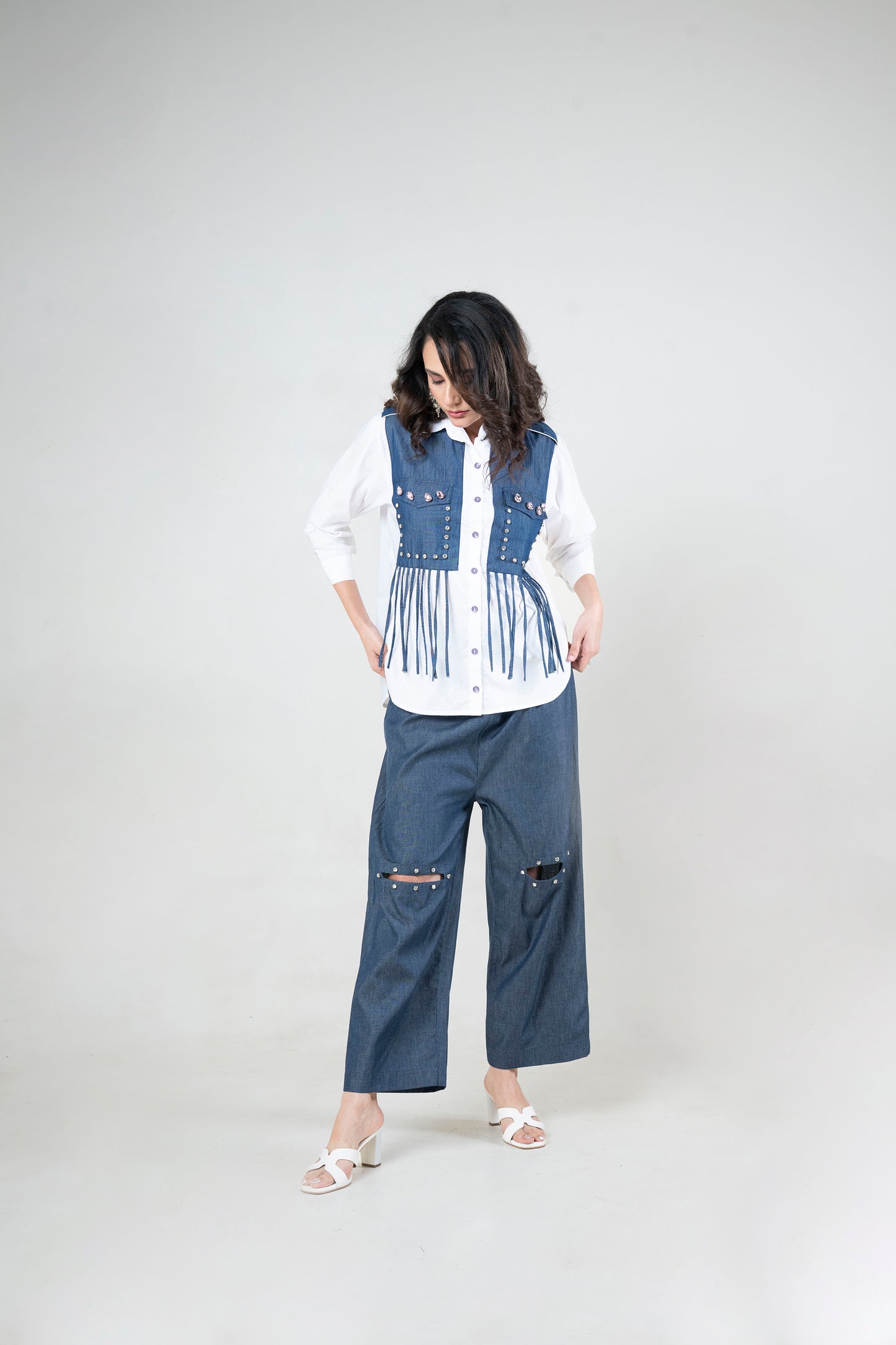 Denim co ord set