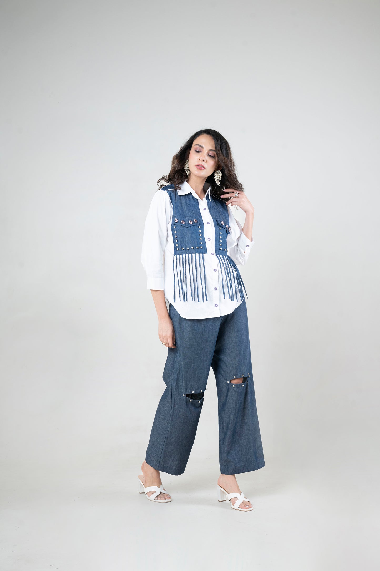 Denim co ord set