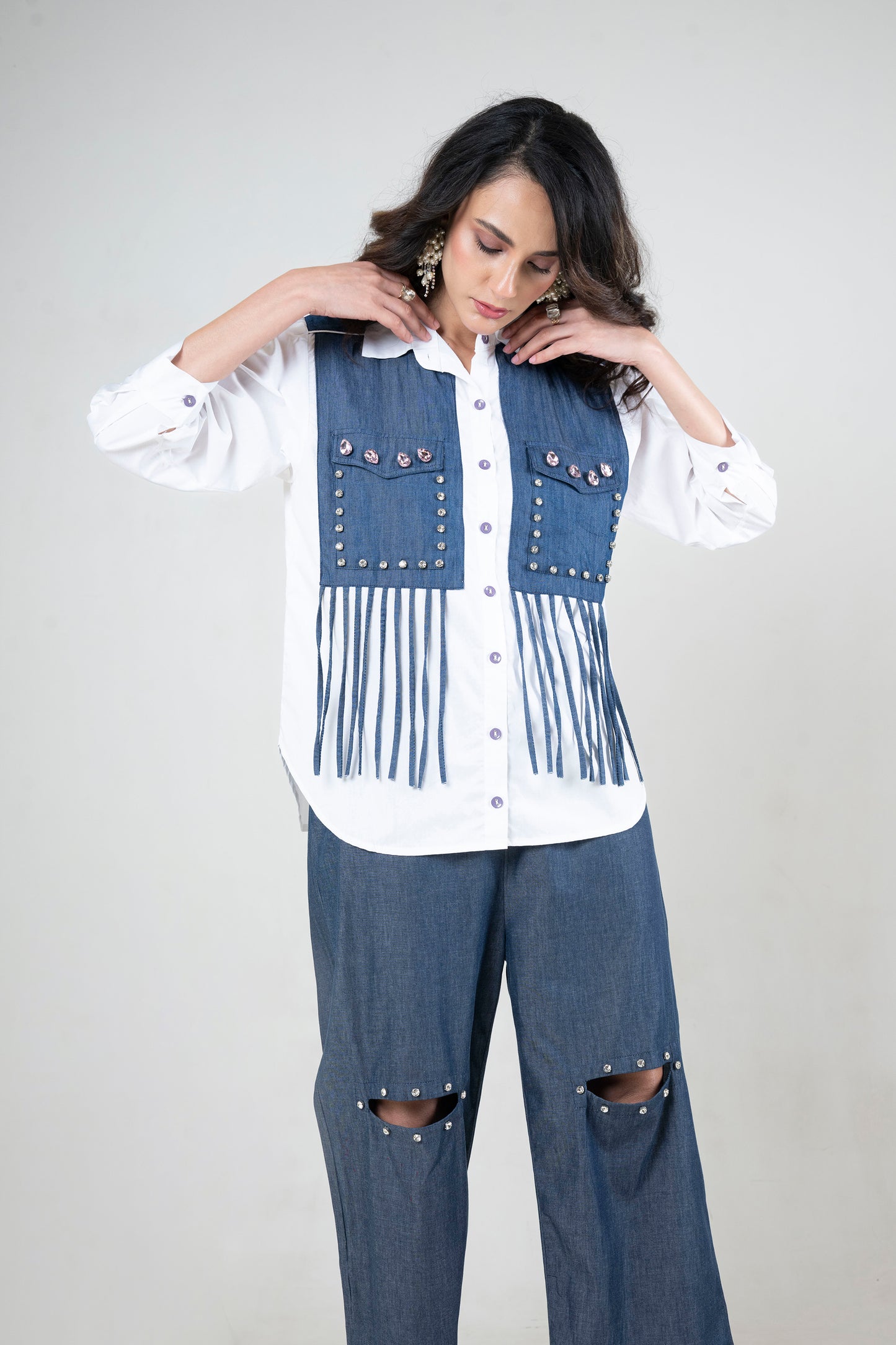 Denim co ord set