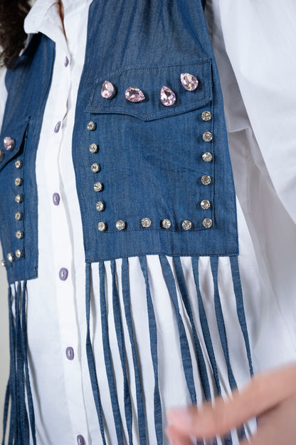 Denim co ord set