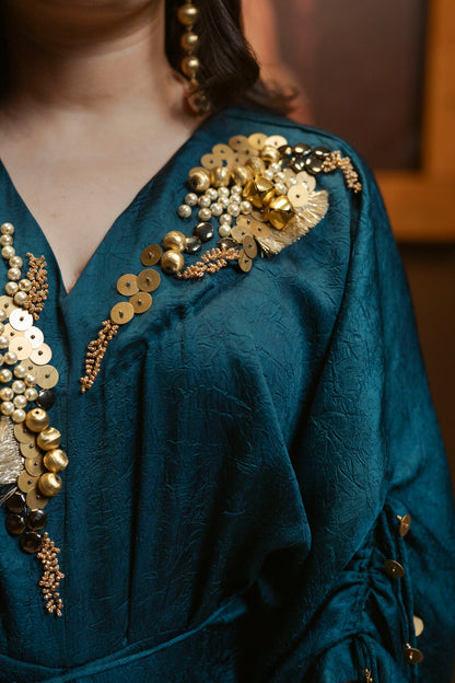 Embellished Tahira Dress