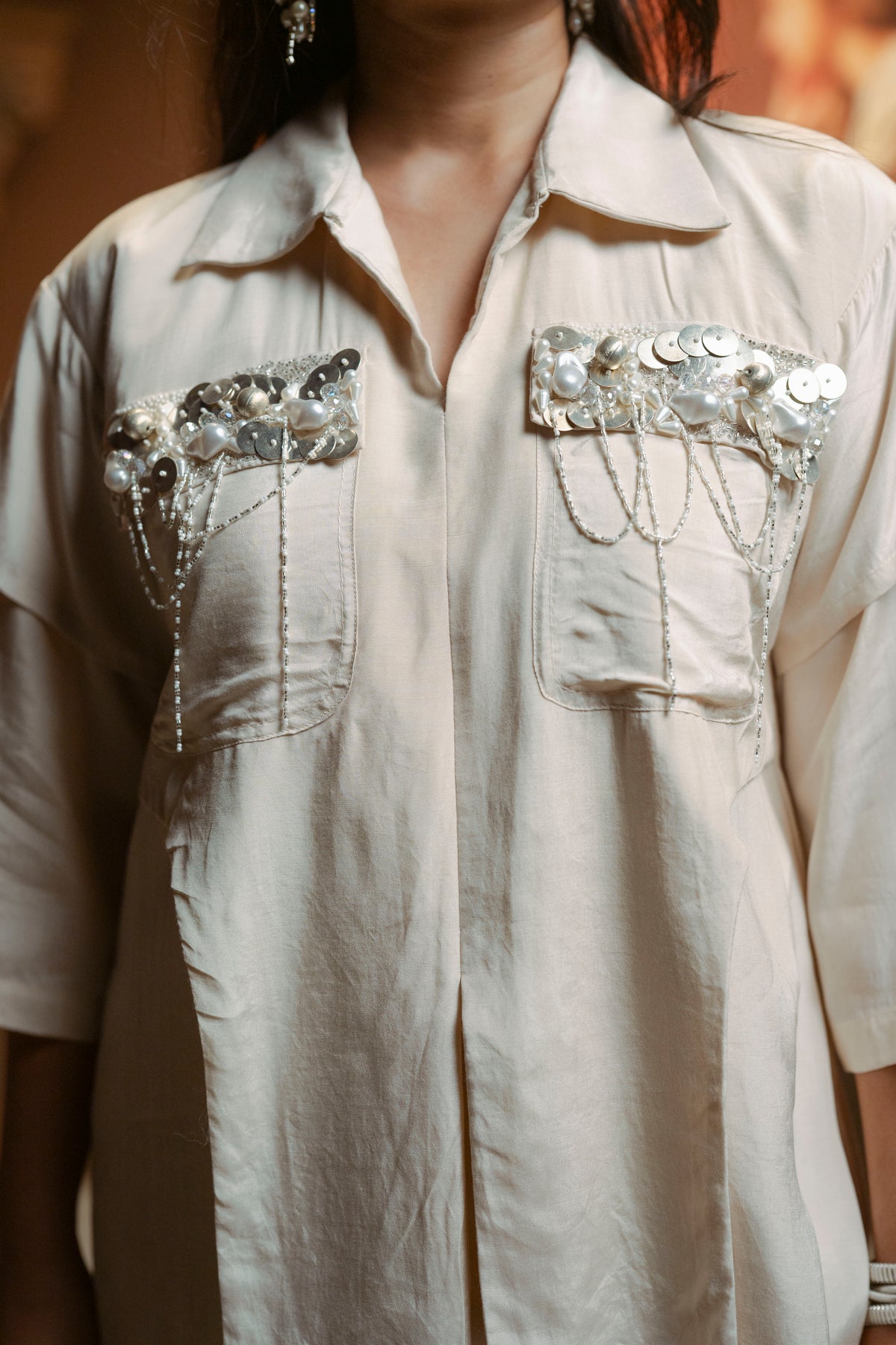 Embellished Patch Pocket 2pc set