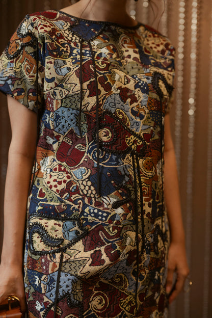 Jacquard Dress