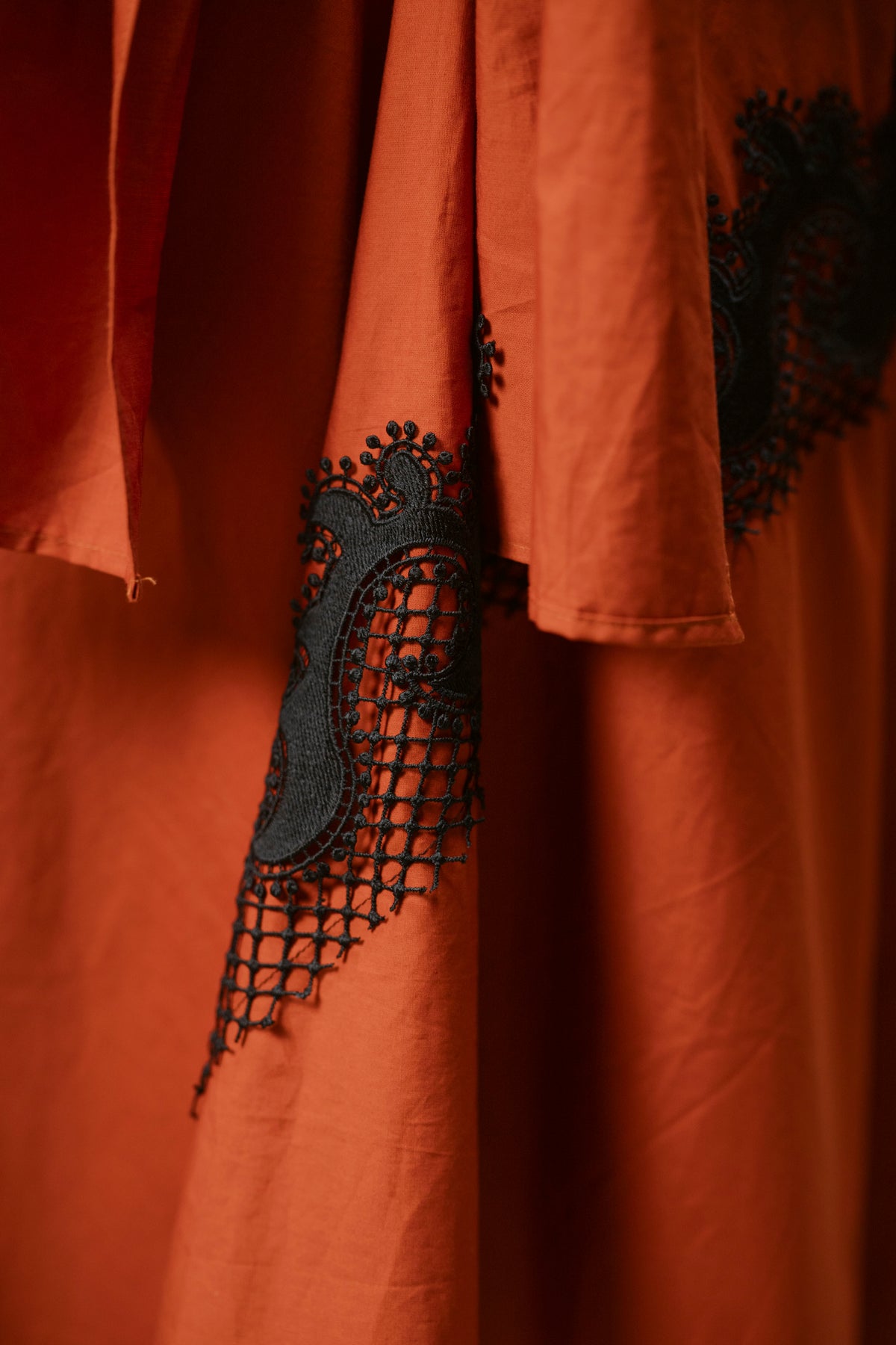 Rust Long Dress