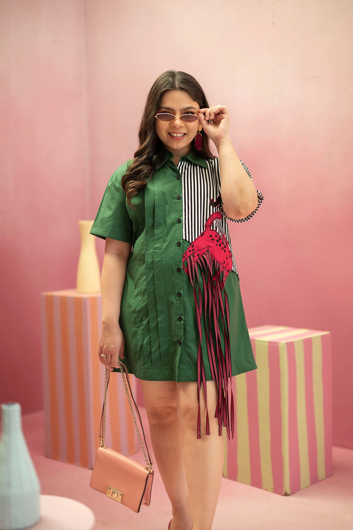 pink panther shirt dress Pink Panther Oversized T-Shirt Dress & Biker Shorts All sizes available Order yours