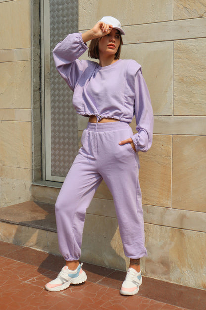 Ultrasoft Lavender Jogger Set